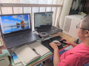 初任給で恩返し―重度障害在宅雇用で働く(筋ジストロフィー)